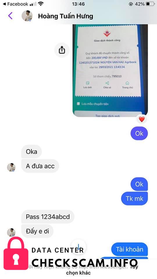 Αποδεικτικά στοιχεία κατά Nguyen Van Hai