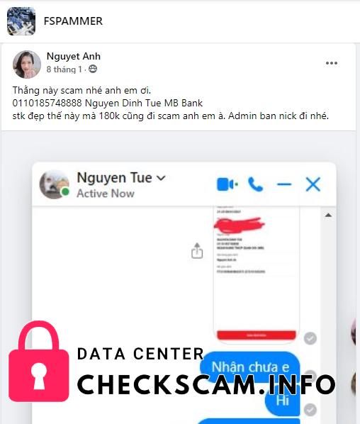 Αποδεικτικά στοιχεία κατά Nguyen Dinh Tue
