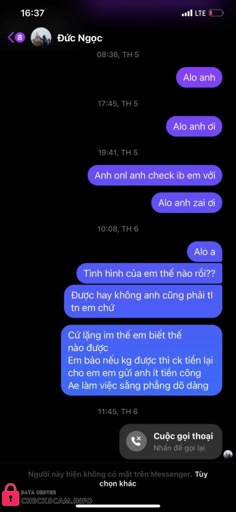 Αποδεικτικά στοιχεία κατά Tran Duc Nguyen Ngoc