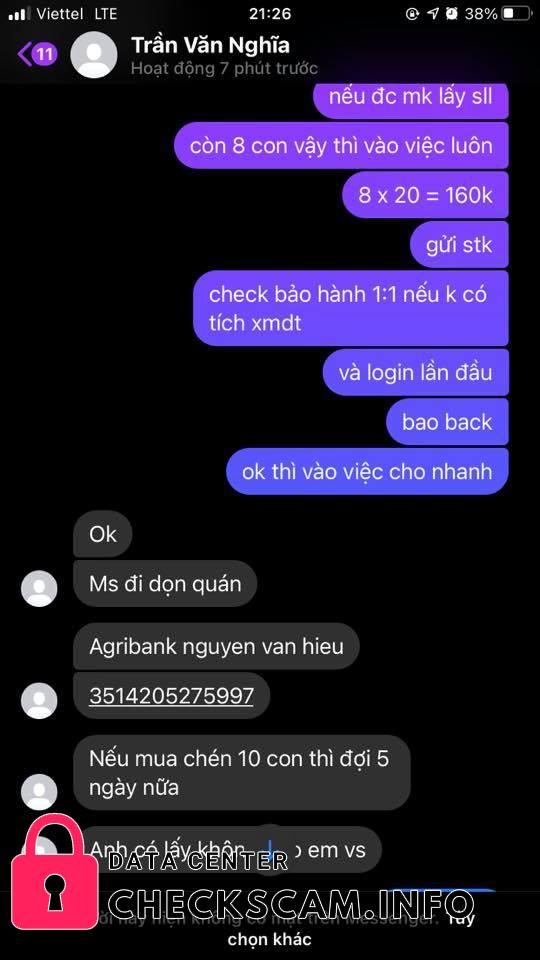 Αποδεικτικά στοιχεία κατά Nguyen Van Hieu