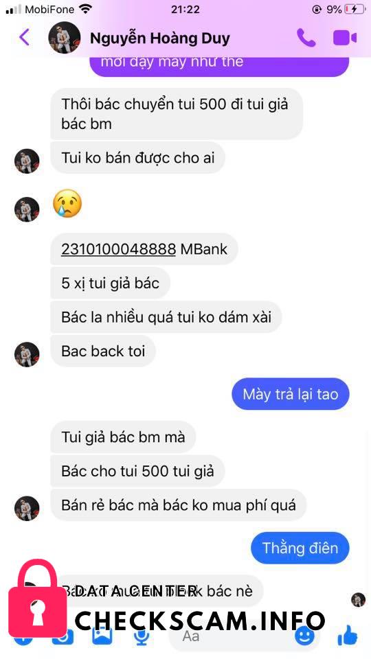 Αποδεικτικά στοιχεία κατά Quach Trung Kien