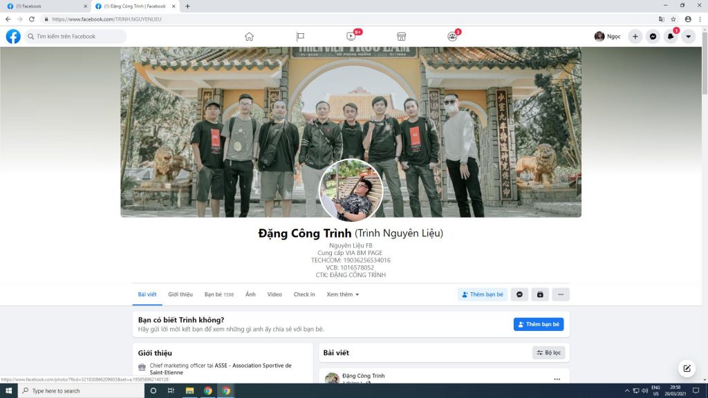 หลักฐานที่เป็นโทษต่อ Dang Cong Trinh