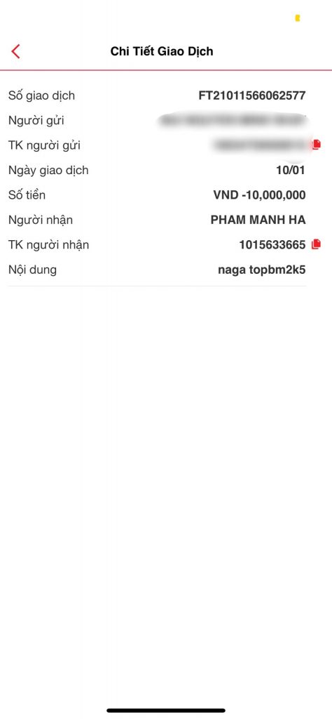Evidencia contra Phạm Mạnh Hà – Nguyễn Văn Quý