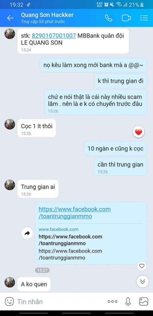 หลักฐานที่เป็นโทษต่อ Le Quang Son