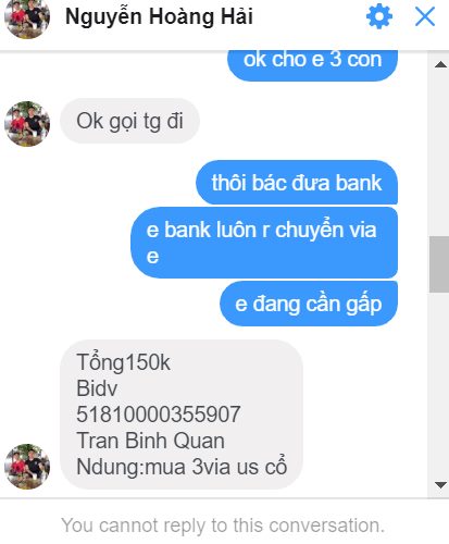หลักฐานที่เป็นโทษต่อ Tran Binh Quan