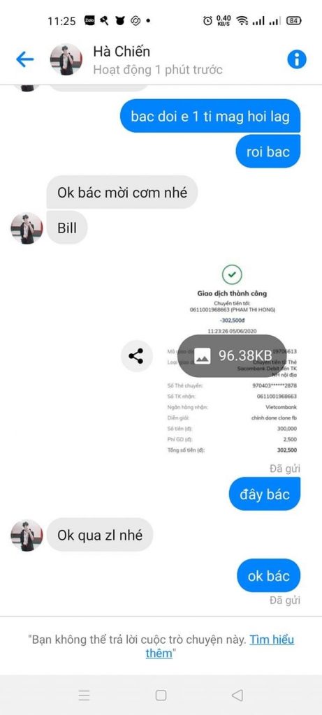 Evidencia contra Pham Thi Hong
