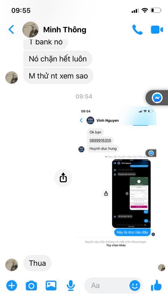 Evidencia contra Huynh Duc Hung