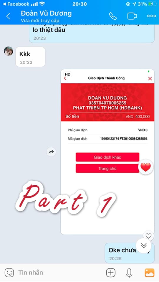 หลักฐานที่เป็นโทษต่อ Đoàn Vũ Dương