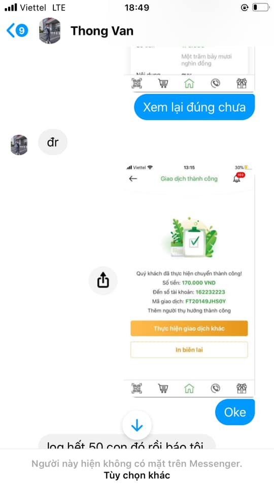 Evidencia contra Nguyen Minh Phuong