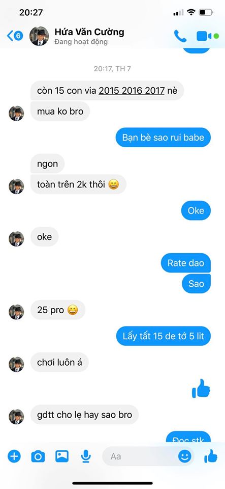 Evidencia contra Nguyễn Ngọc Duy