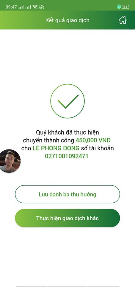 Evidencia contra Le Phong Dong