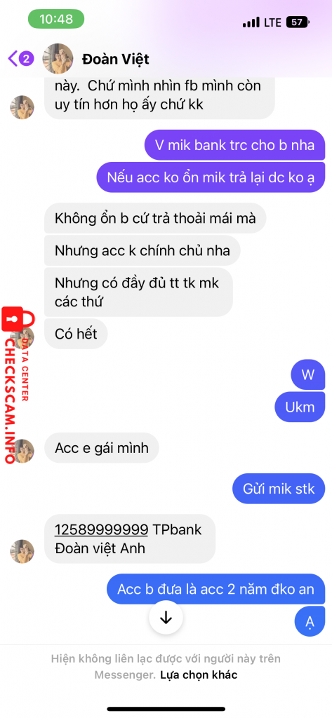 Evidencia contra Đoàn Việt Anh