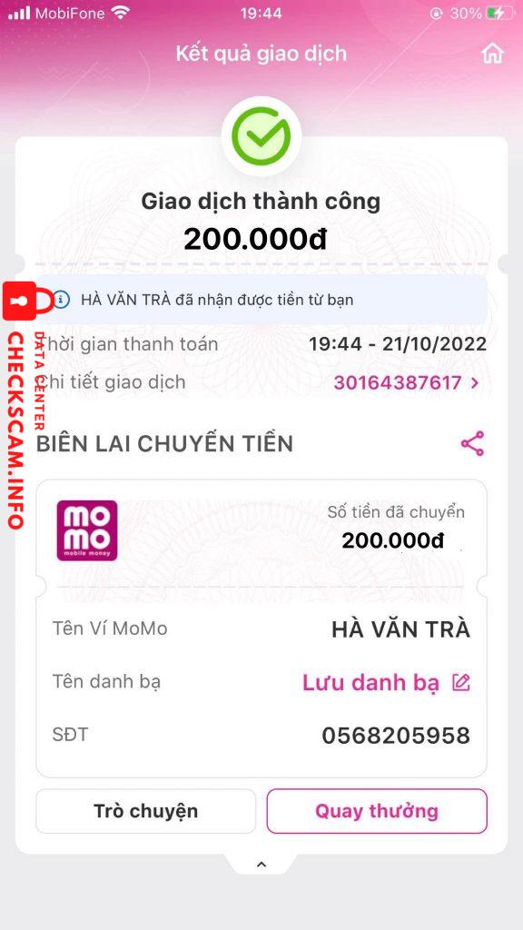 Evidencia contra Huy Phạm