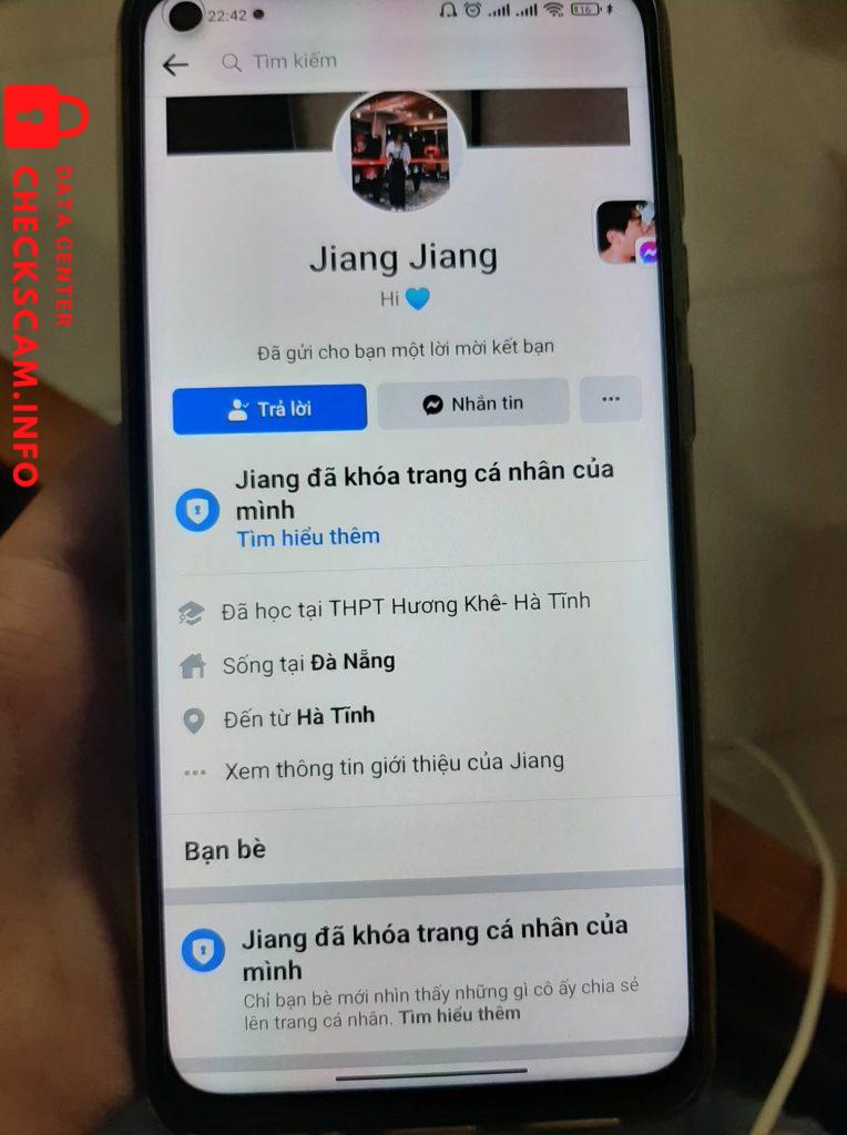 Evidencia contra Lê Thị Trà Giang