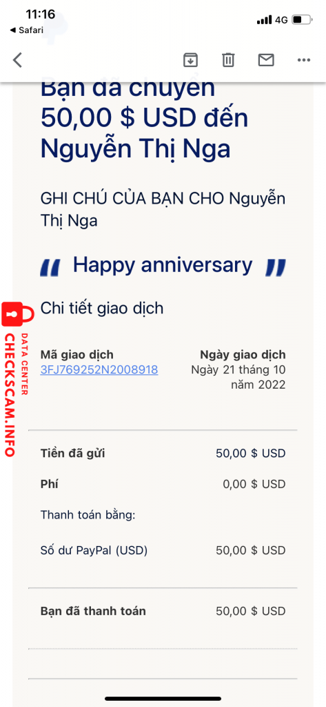 Evidencia contra Phạm Ngọc Tuấn Anh