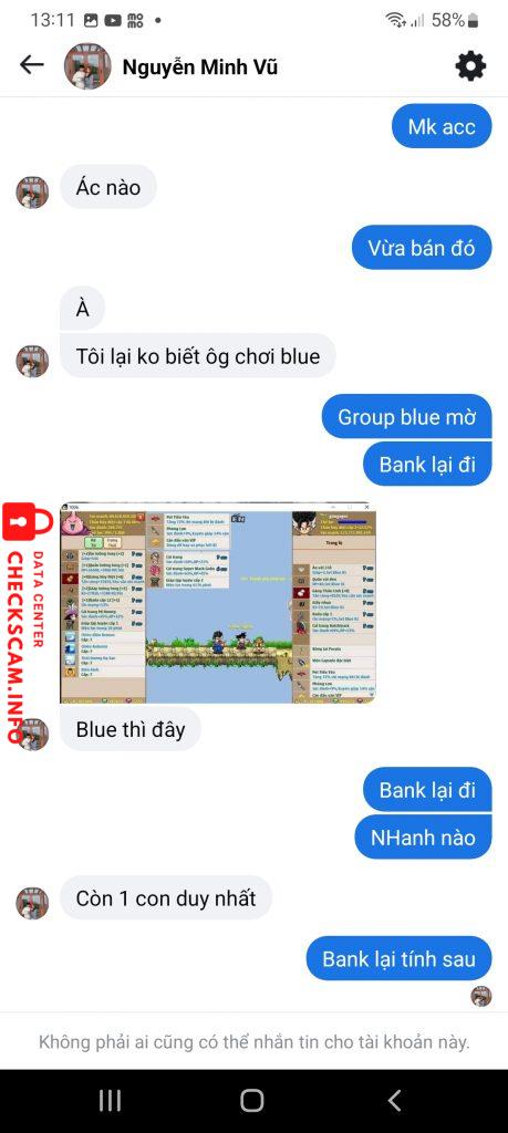 Evidencia contra Lê Năng Huy