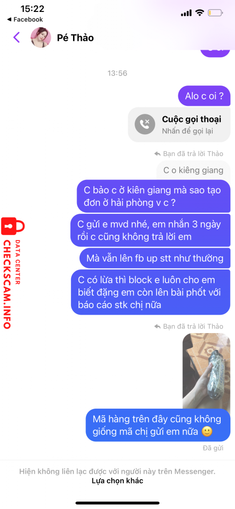 Evidencia contra BIEN THI VANG