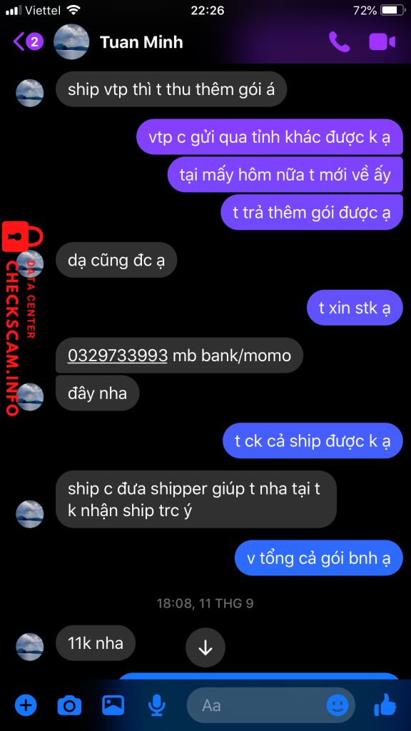 Evidencia contra Lê Quỳnh Anh