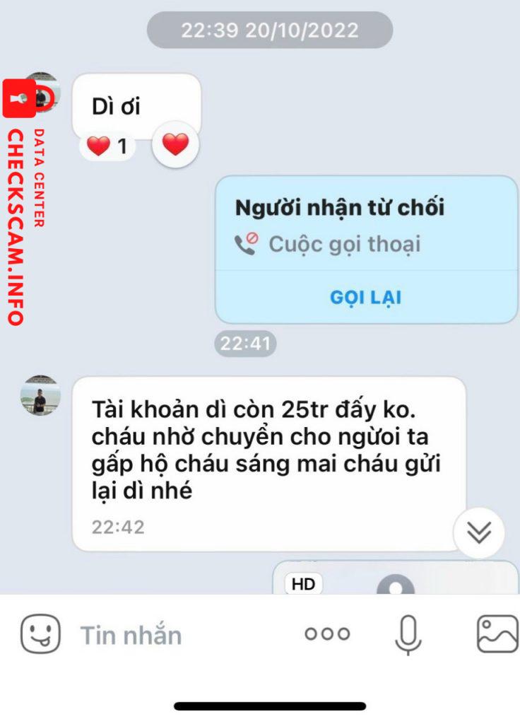 Evidencia contra TRAN HUU DUY