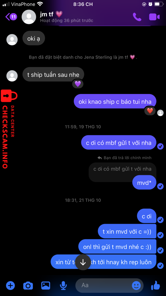 Evidencia contra LE THI THANH XUAN