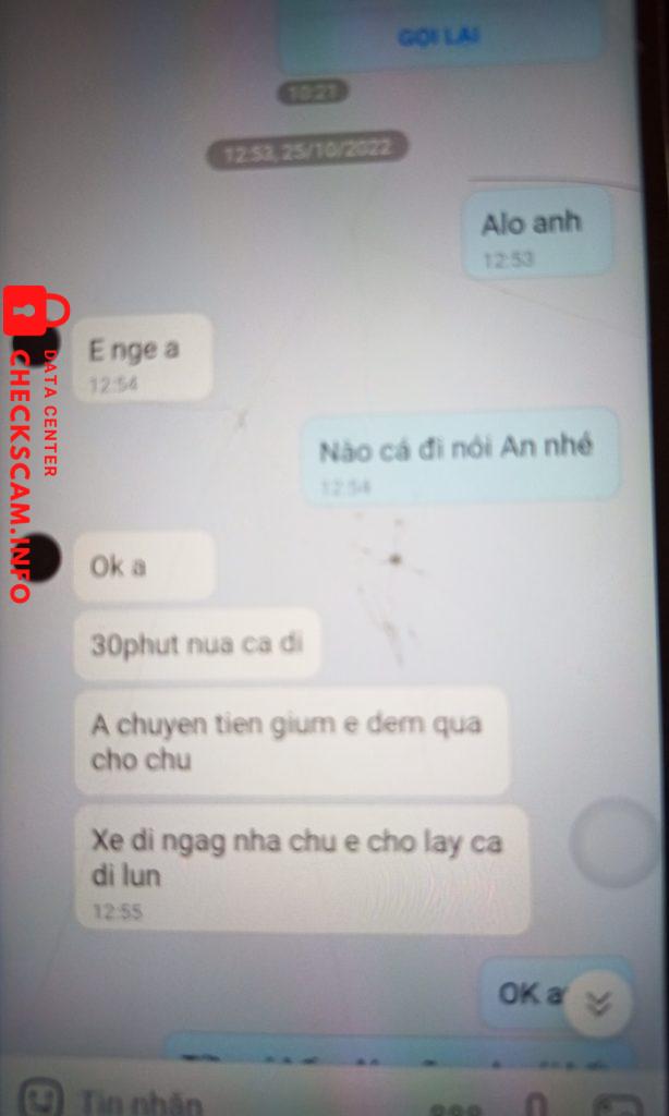 Evidencia contra Trịnh Minh Thế