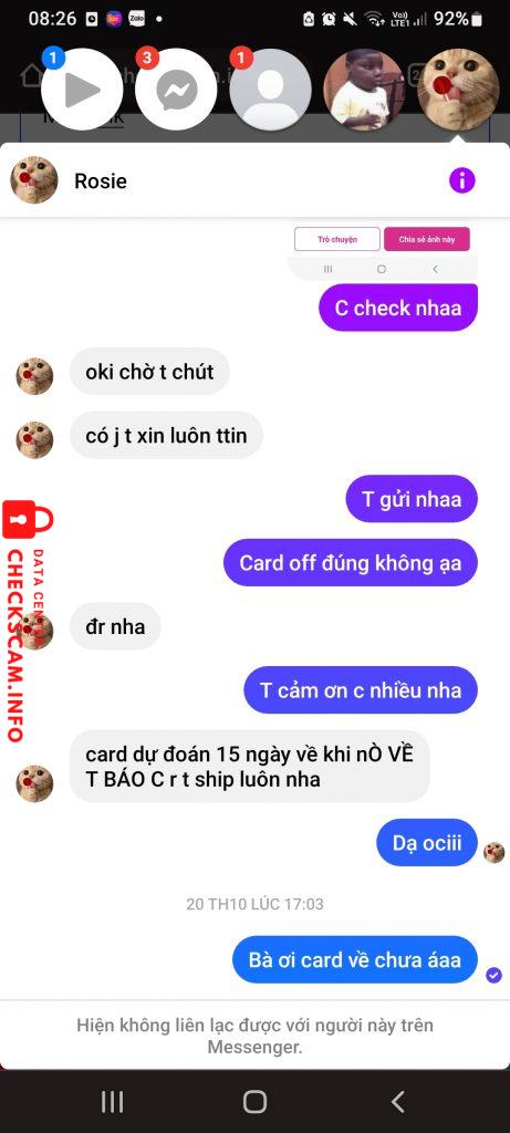 Evidencia contra Ha Kieu Anh