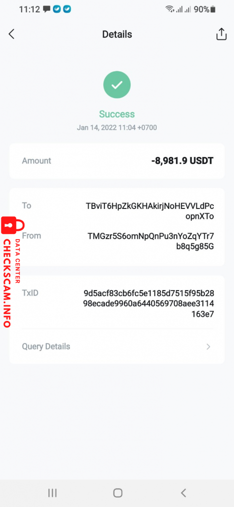 Evidencia contra Đắc Thắng