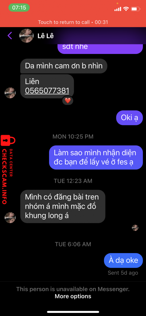 หลักฐานที่เป็นโทษต่อ LÊ THỊ LIÊN