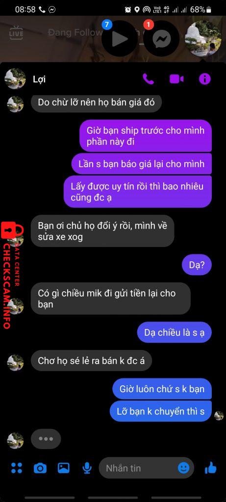 หลักฐานที่เป็นโทษต่อ NGUYEN THI NHU QUYNH