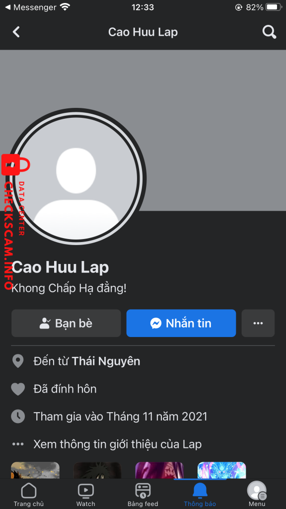หลักฐานที่เป็นโทษต่อ Cao Hữu Lập