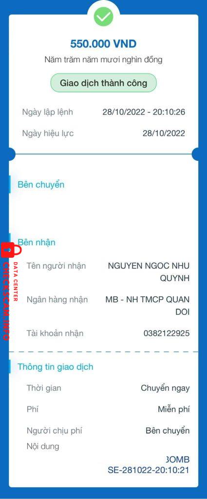 หลักฐานที่เป็นโทษต่อ Nguyen Ngoc Nhu Quynh