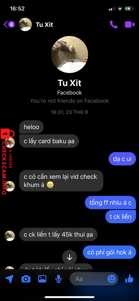 対する証拠 QUACH KHANH LINH