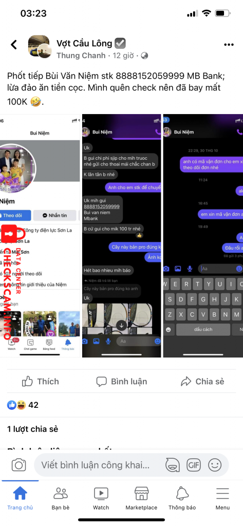 対する証拠 Bui van niem