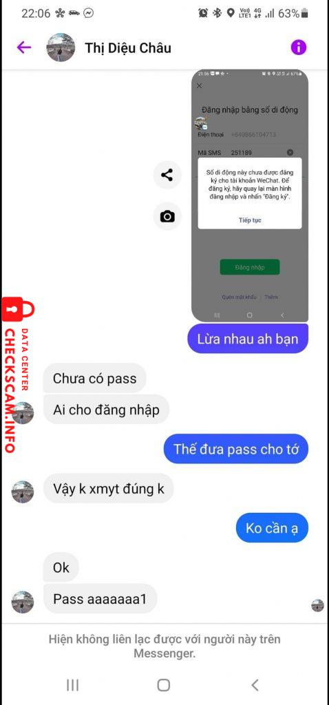 対する証拠 TRẦN THỊ DIỆU CHÂU