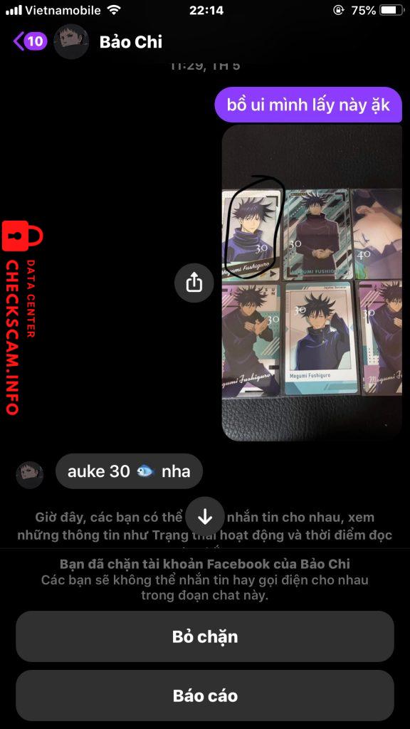 対する証拠 Dao Thi Tra My 