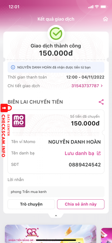 対する証拠 Nguyễn danh hoàn