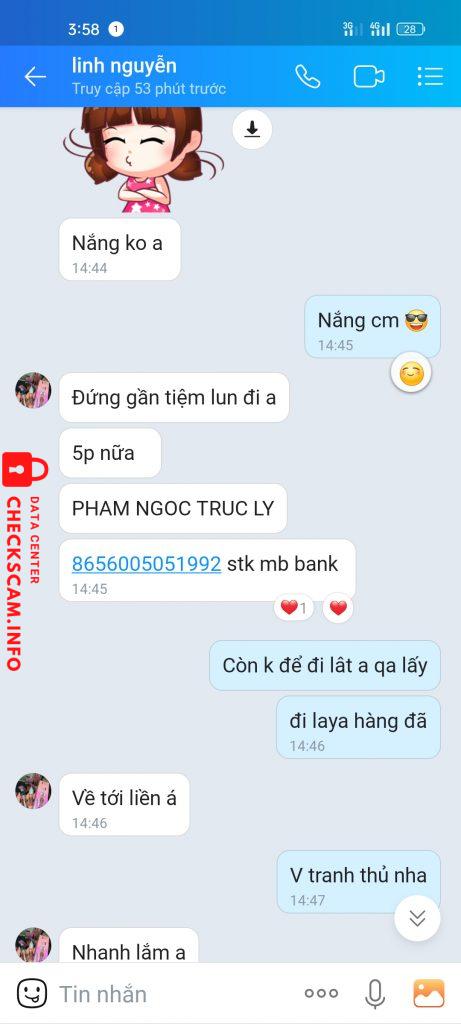 対する証拠 Nguyen thi truc ly