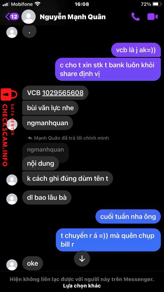 หลักฐานที่เป็นโทษต่อ bùi văn lực