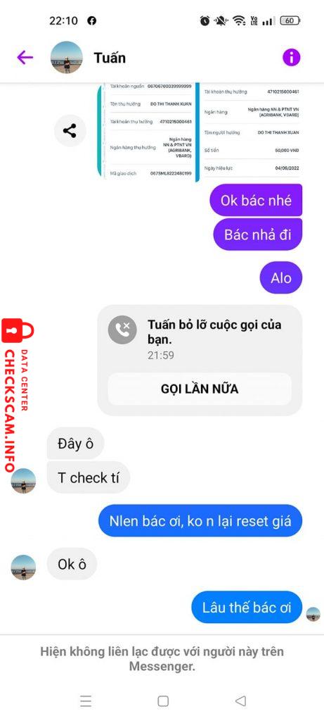 หลักฐานที่เป็นโทษต่อ DO THI THANH XUAN