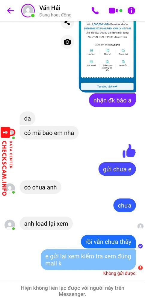 対する証拠 NGUYEN VAN LY HAI