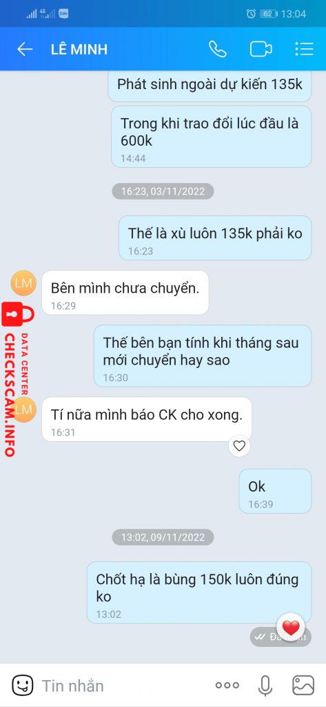 対する証拠 TRAN THI MAN