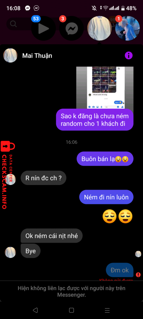 対する証拠 Trần Minh Phương Linh