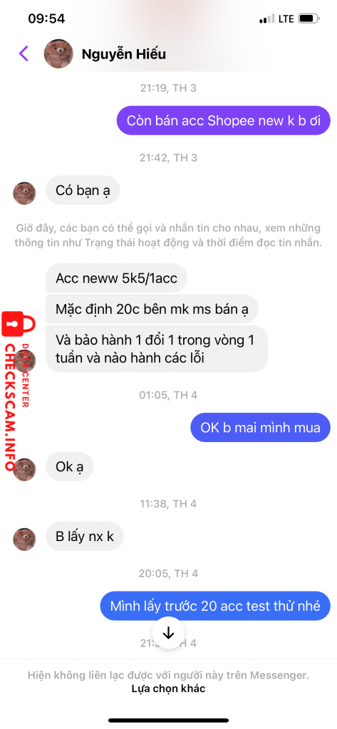 対する証拠 Nguyễn Văn Hiếu