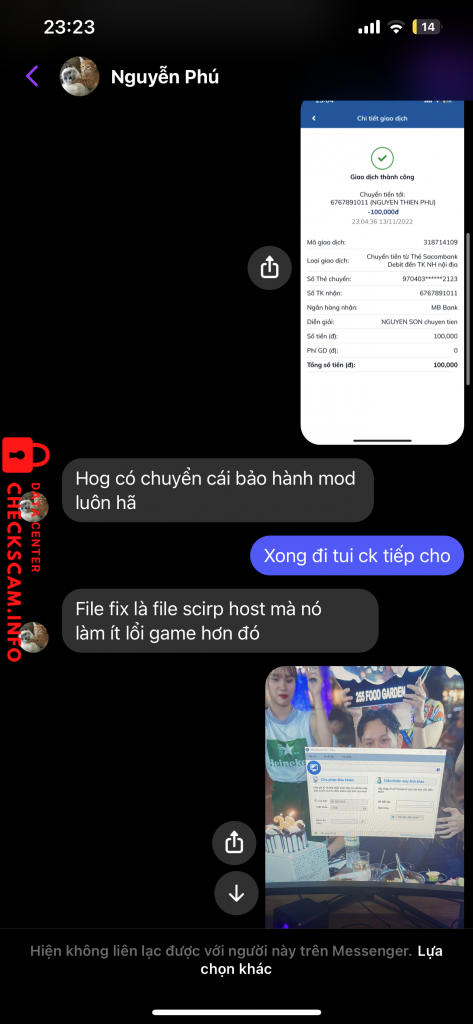 Bukti melawan Nguyễn phú