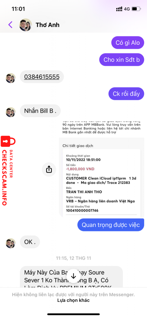 Bukti melawan Trần thị anh thơ 