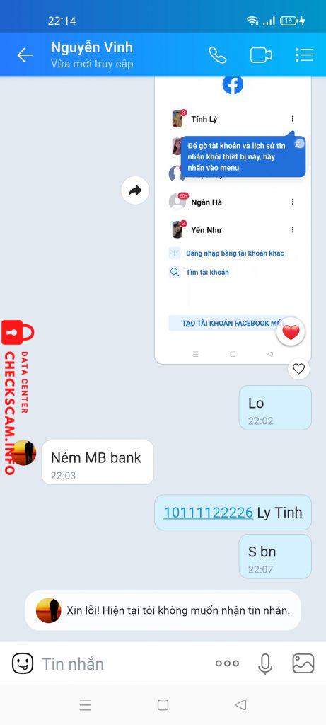 Preuves contre Nguyễn Hữu Vinh
