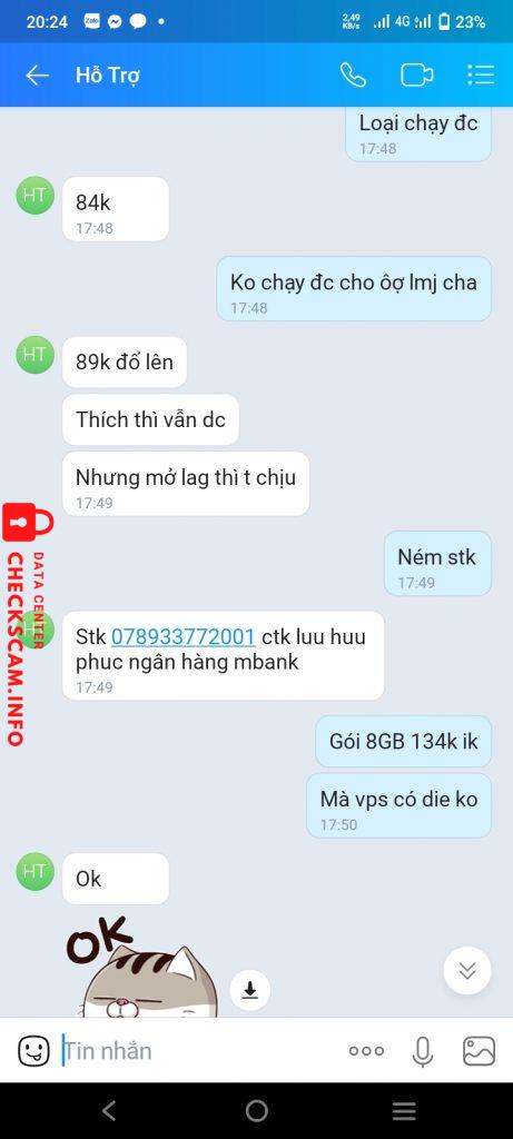 Bewijs tegen Luu Huu Phuc