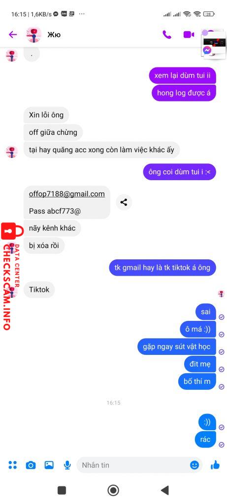 Bằng chứng chống lại NGUYEN PHUONG NAM 