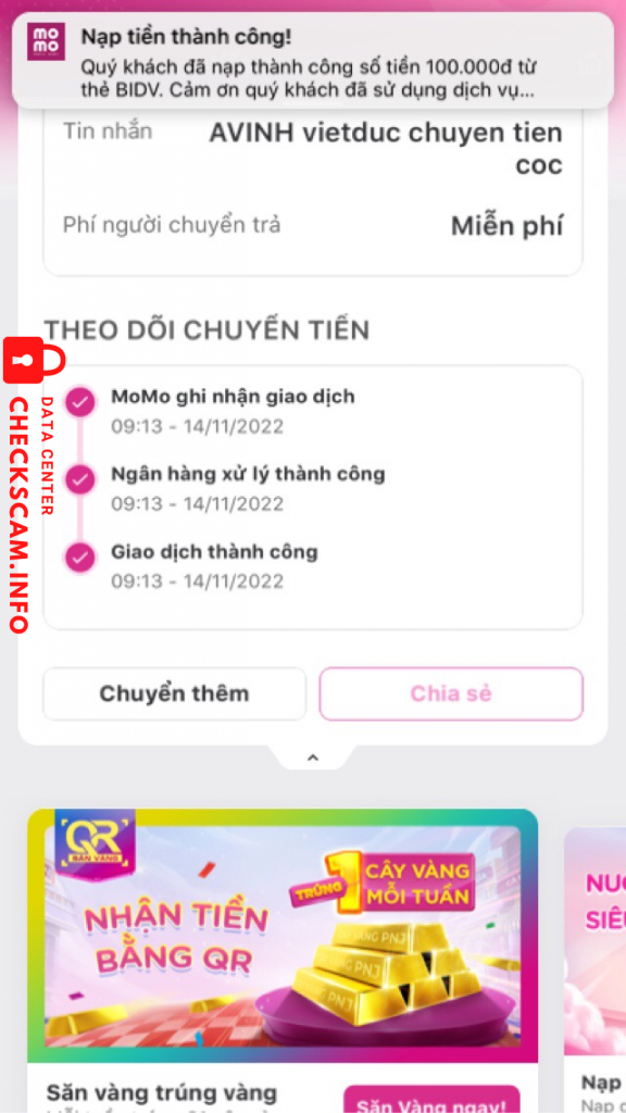 Preuves contre Le Bich Thuy