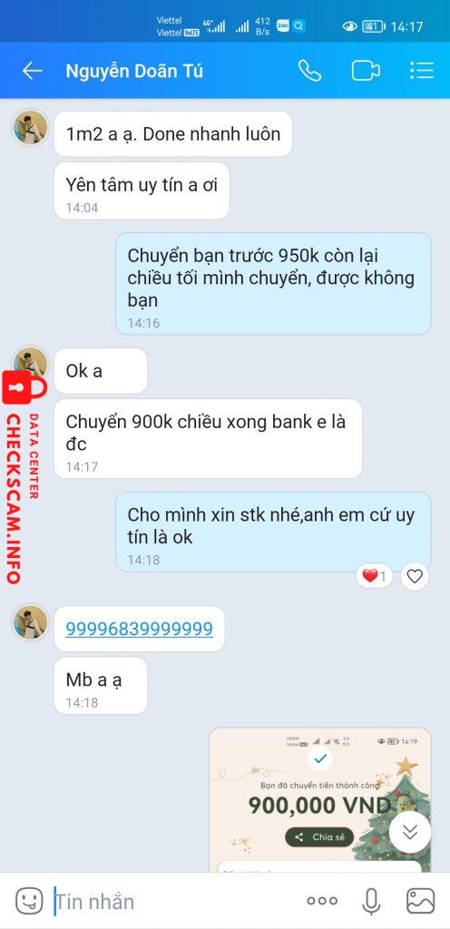 Preuves contre Nguyễn Doãn Tú